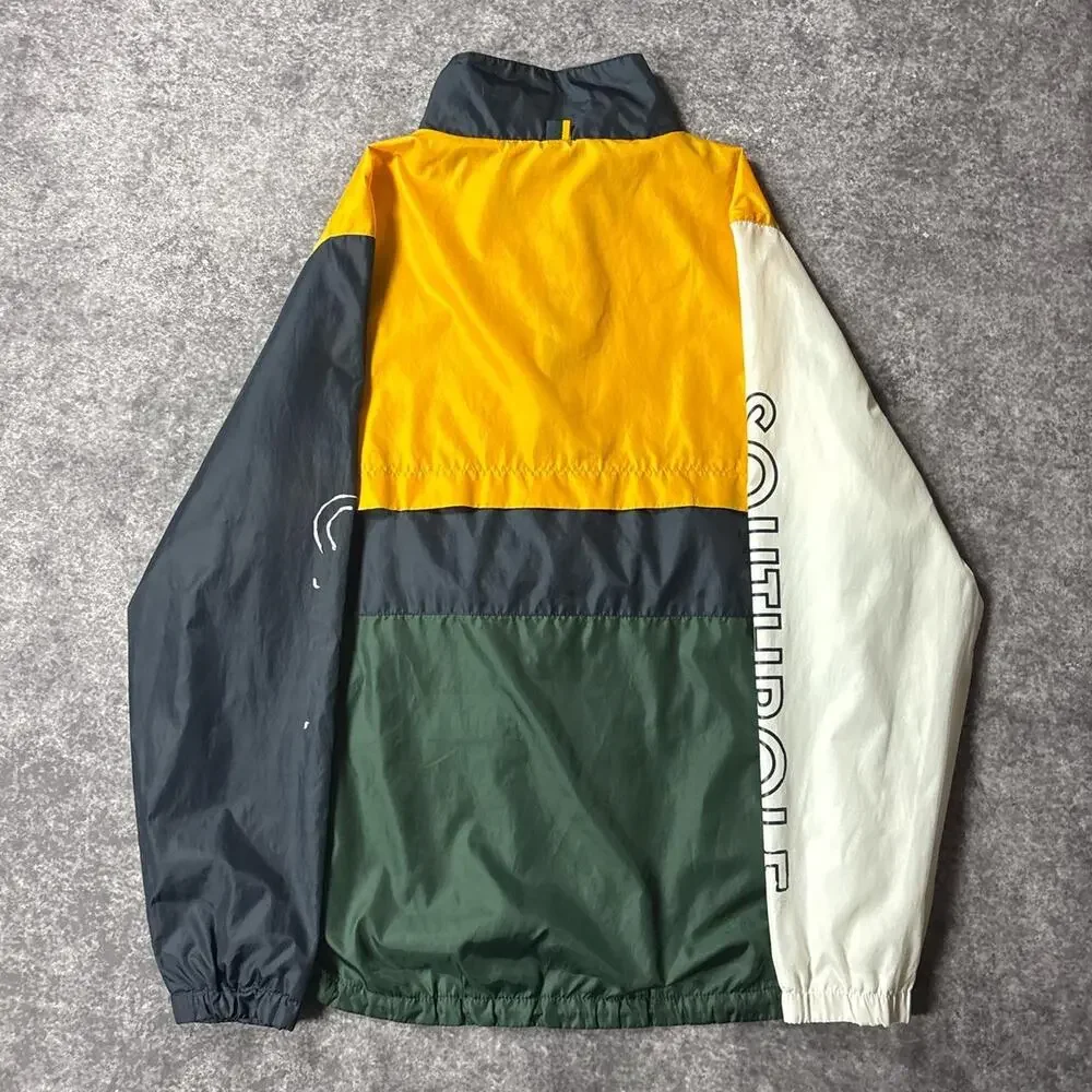 SouthPole SP91 Men’s ColorBlock Pullover  1/4 Zip Windbreaker Jacket Size M